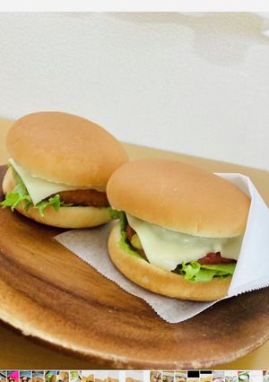 かんたん！お家de♡ハンバーガー-レシピのメイン写真