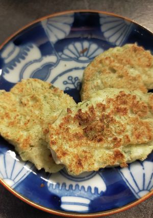 手づかみ食べ豆腐おやき*離乳食後期〜-レシピのメイン写真