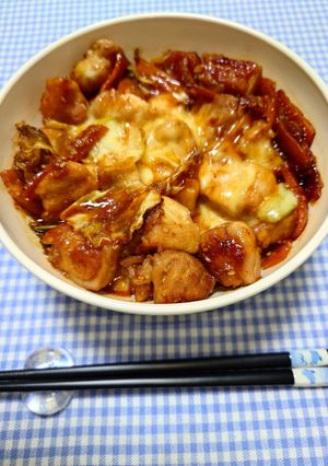 簡単☆お手軽チーズタッカルビ丼♩-レシピのメイン写真
