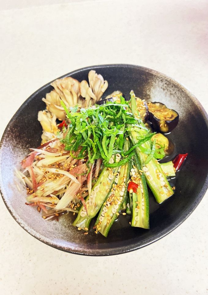 ♡簡単♡白だしで作る夏野菜の煮びたし♡-レシピのメイン写真