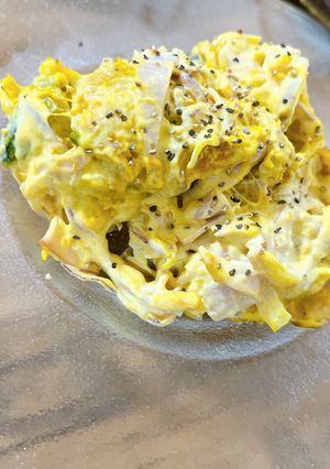 簡単シンプルなかぼちゃサラダ-レシピのメイン写真