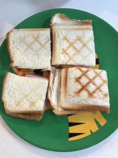 朝食のホットサンド♪-レシピのメイン写真