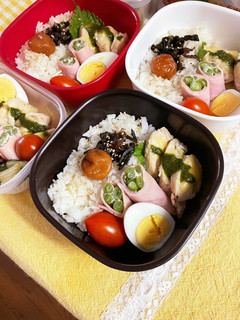 20230730お留守番お弁当-レシピのメイン写真