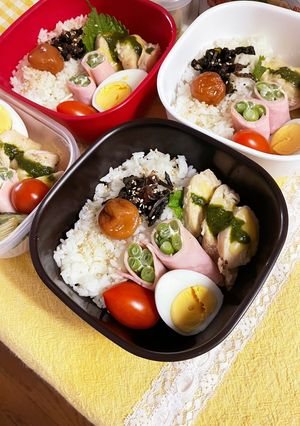 20230730お留守番お弁当-レシピのメイン写真