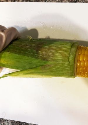 レンジで簡単するりん♪とうもろこし-レシピのメイン写真