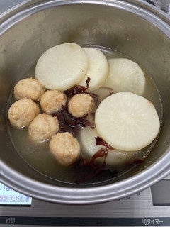 大根と鶏団子 柚子胡椒スープ-レシピのメイン写真