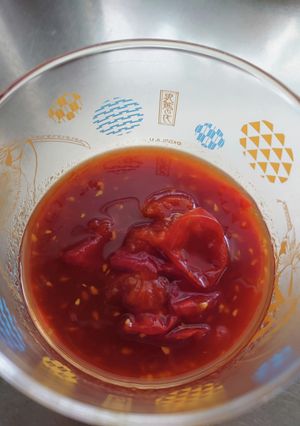 ピリ辛。チリソースでそうめんつゆ-レシピのメイン写真