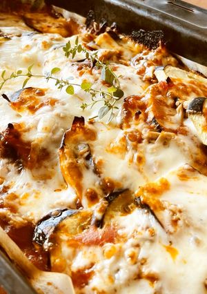 ラクックで簡単！「ナスとツナの重ね焼き」-レシピのメイン写真