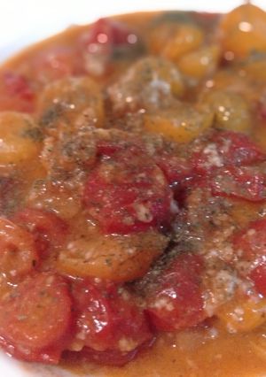 簡単イタリアン☆トマトのガーリックマリネ-レシピのメイン写真