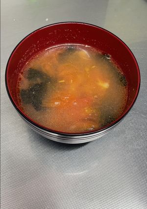 トマトスープ-レシピのメイン写真