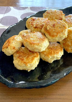 【Diet】えのき入りつくね カレー風味-レシピのメイン写真
