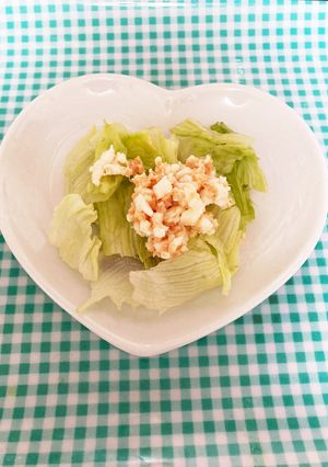余った白身と鮭フレークの和え物-レシピのメイン写真