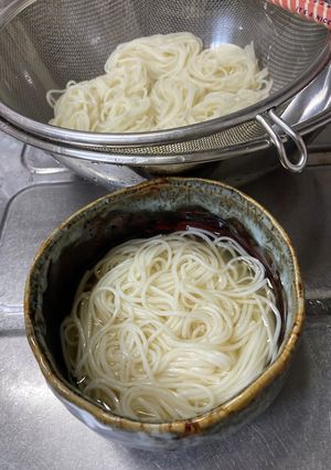 IHコンロでそうめん茹でる☆-レシピのメイン写真