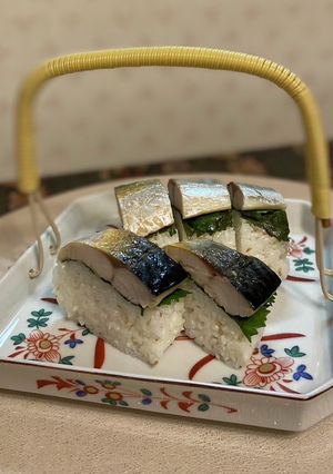簡単豪華！焼き鯖の押し寿司-レシピのメイン写真