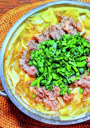 牛肉と白菜のコク旨鍋-レシピのメイン写真