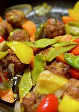 肉団子の酢豚-レシピのメイン写真