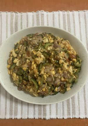 苦味をまろやかに！糀甘酒ゴーヤチャンプル-レシピのメイン写真