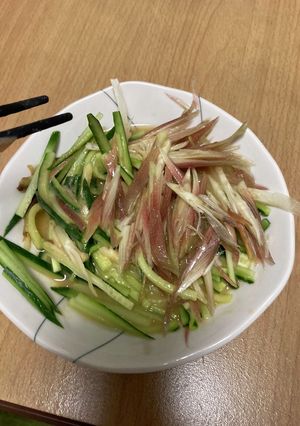きゅうりと茗荷の酢味噌和え-レシピのメイン写真
