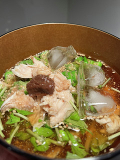 簡単、冷製ごまだれつけ麺-レシピのメイン写真
