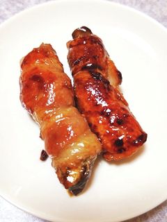 茄子の豚肉巻き。-レシピのメイン写真