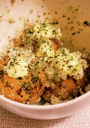 «“じゃがバタ玉葱微塵磯辺青海苔”»-レシピのメイン写真