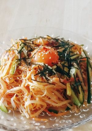 旨辛冷麺風韓国美人★素麺ダイエット-レシピのメイン写真