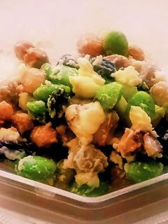 “枝豆ミックス豆クリームチーズ和え”-レシピのメイン写真