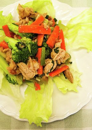 豚肉と彩り野菜のオイスターソース炒め-レシピのメイン写真