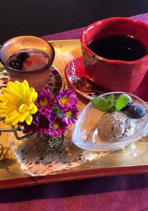 ベリーと梅酒の炭酸ゼリー-レシピのメイン写真