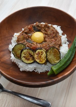 二王子なすのスパイスカレー-レシピのメイン写真