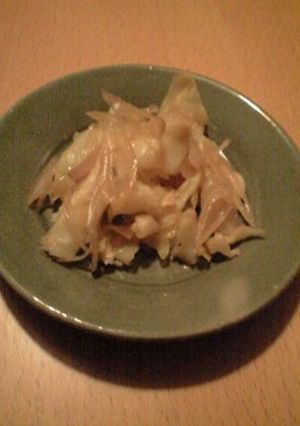 キャベツとらっきょうのすっぱ炒め-レシピのメイン写真