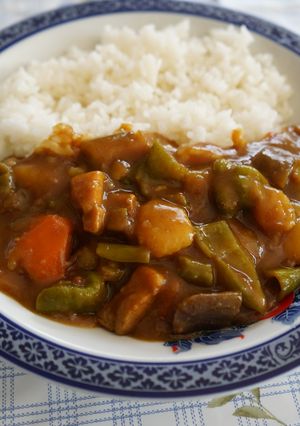 ピーマンたっぷり夏野菜カレー-レシピのメイン写真