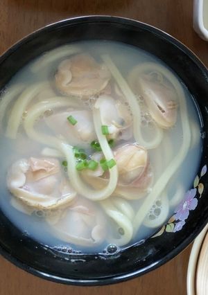 はまぐりうどん-レシピのメイン写真
