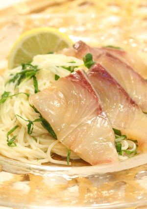 カンパチの薬味そうめん-レシピのメイン写真