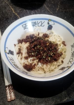 【素麺で作る】チョンチャン麺【創作中華】-レシピのメイン写真