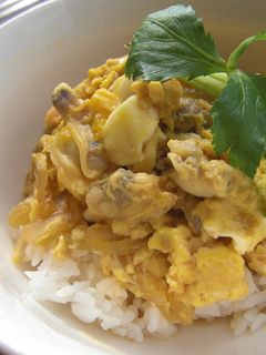 あさりの深川丼(玉子とじ風)-レシピのメイン写真
