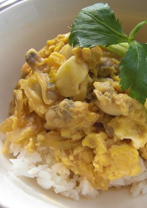あさりの深川丼（玉子とじ風）-レシピのメイン写真