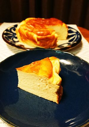 ヨーグルトスフレチーズケーキ-レシピのメイン写真