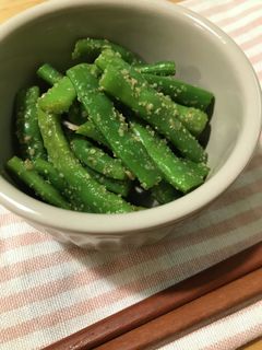 いんげんの胡麻和え-レシピのメイン写真