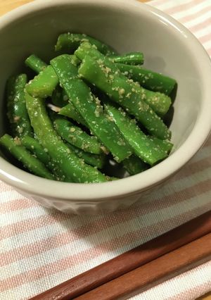 いんげんの胡麻和え-レシピのメイン写真