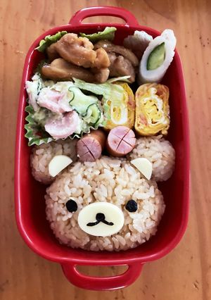 リラックマ♡キャラ弁-レシピのメイン写真