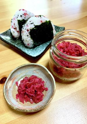 カリカリ梅を刻んで　ついでに作りおき-レシピのメイン写真