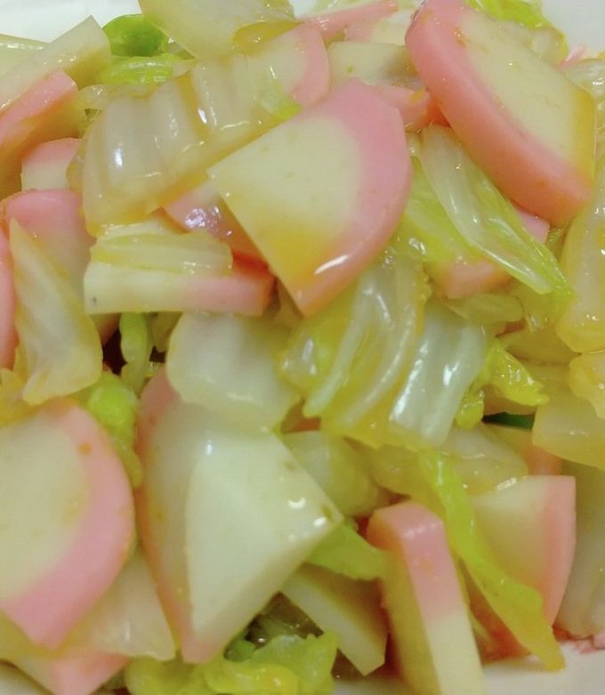 かまぼこと白菜の生姜醤油和え-レシピのメイン写真