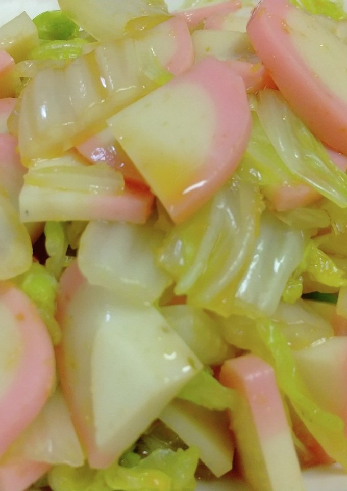 かまぼこと白菜の生姜醤油和え-レシピのメイン写真