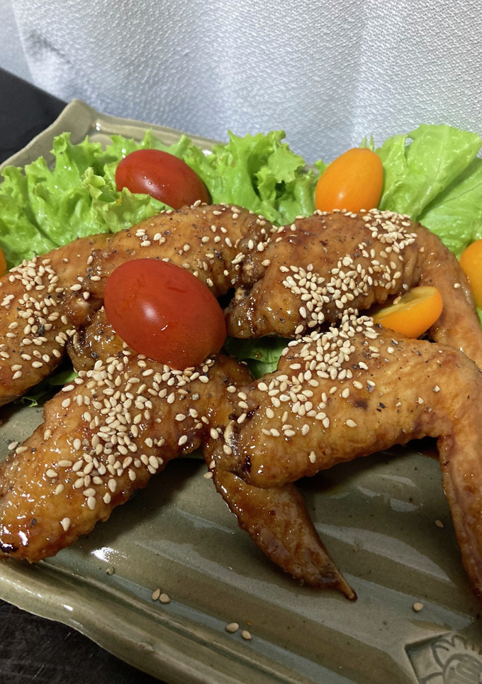 ウナギのタレで名古屋手羽先風-レシピのメイン写真