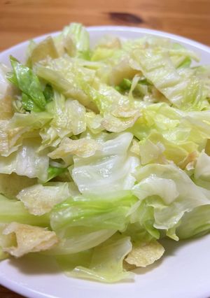 キャベツのポテチ炒め-レシピのメイン写真