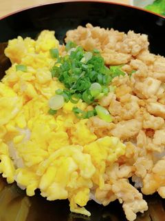 鶏そぼろ丼-レシピのメイン写真