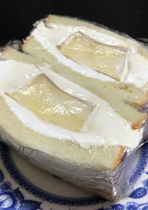 ぷりんホイップサンド-レシピのメイン写真