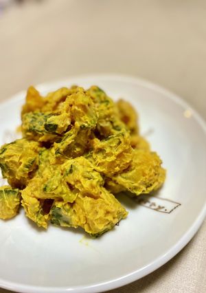 かぼちゃの粒マスタードサラダ-レシピのメイン写真