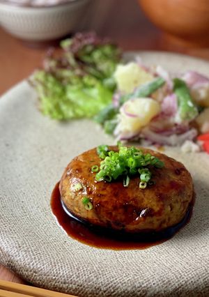 *さば缶の豆腐バーグ*-レシピのメイン写真